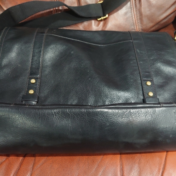 Fossil Travis mens Leather Messenger Bag - Picture 7 of 12